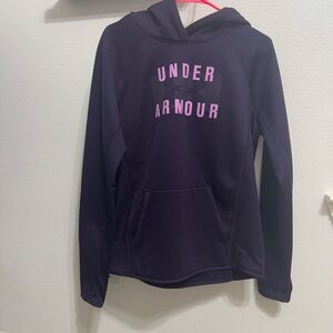 NWOT Under Armour women’s purple hoodie size L